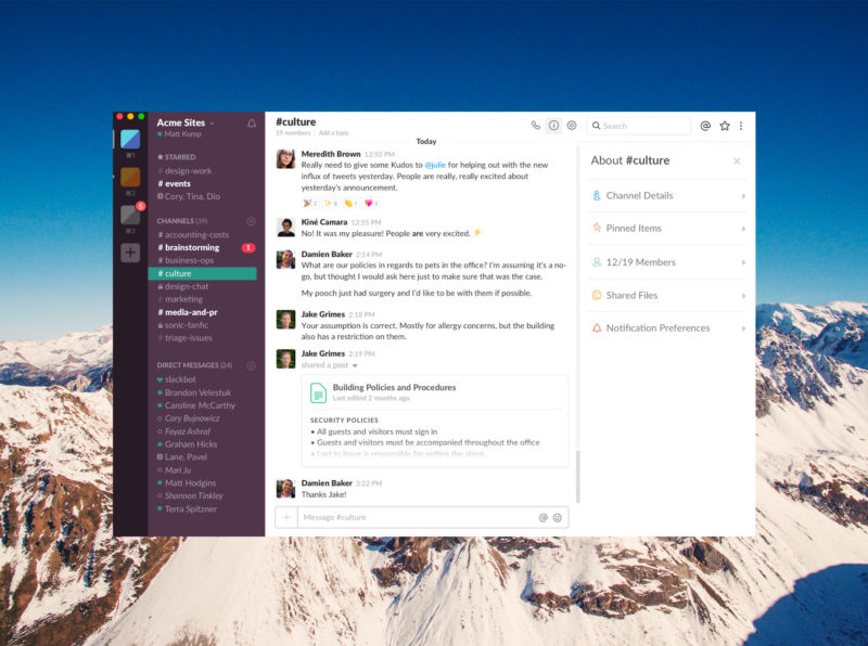 Appear always connected on Slack